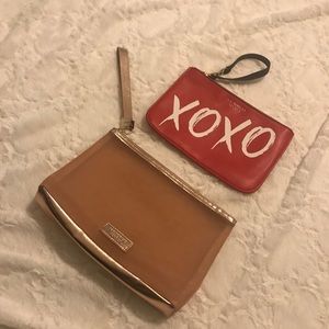 Two NWOT Victoria Secret Zip Pouches